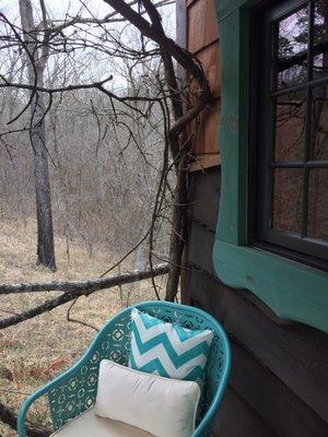Perfect spot to sit and watch the day go by.