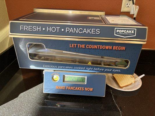 Breakfast pancake machine