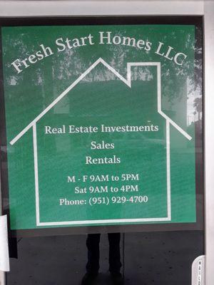 Fresh Start Homes