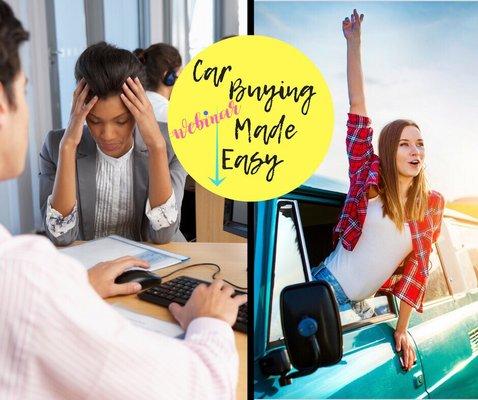 Need help car buying? Check out our free webinar!!