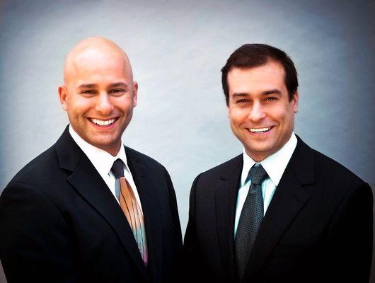 Darren Hasson & Joel Wagner, founders of WHINS when they were skinny.