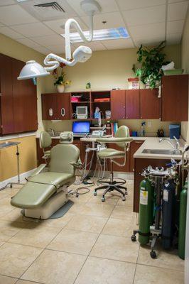 Our spacious surgical suite