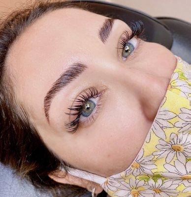 Brow lamination & Brow shaping