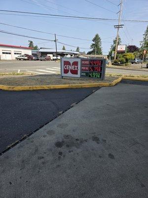 4.49 regular is low for this area (June 2025)