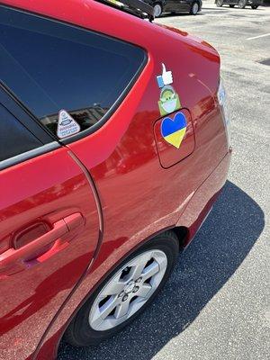 Shinier than the previous car wash.