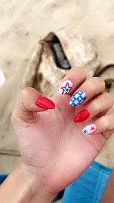 Nails done by Venus Nails