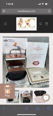 LED light that was advertised