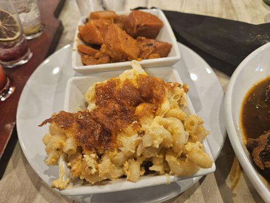 Mac and Cheese and Yams!