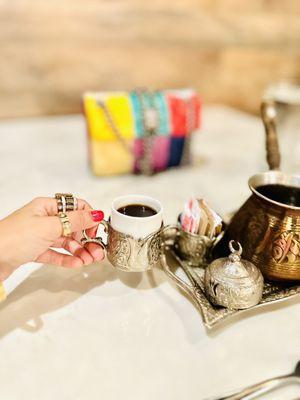 Turkish Coffee with Cardamom