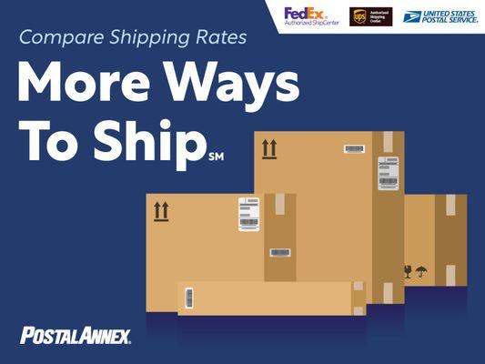 Shop for rates and covenience