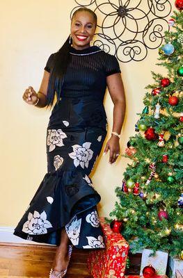 Customer gown for special occasions