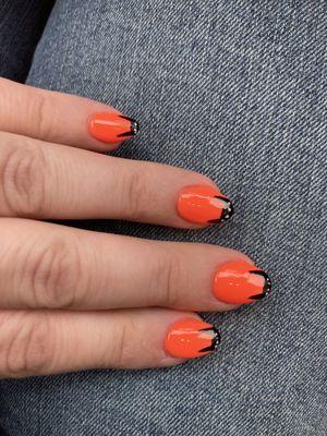 Halloween nails 