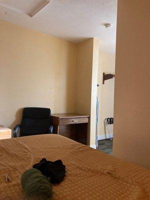 Nice natural light from the bathroom window.