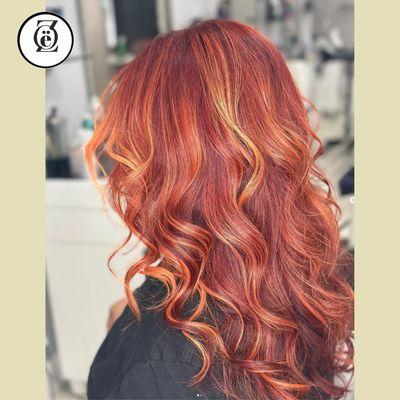 Zoe's Hair Care salon owner and color painting client Balayage.
Port Saint Lucie Treasure Coast and Plam Beach