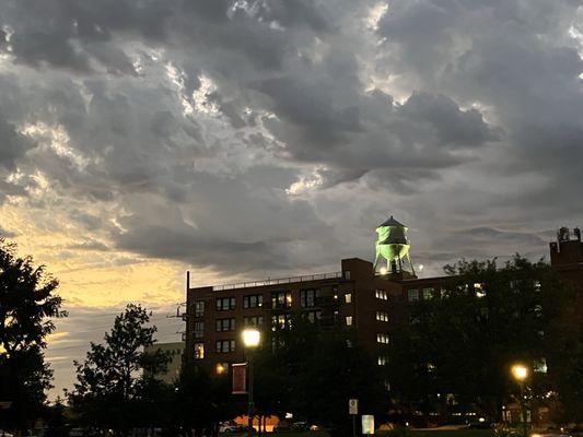 Night in New Bo- The Water Tower