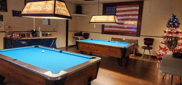 Pool tables