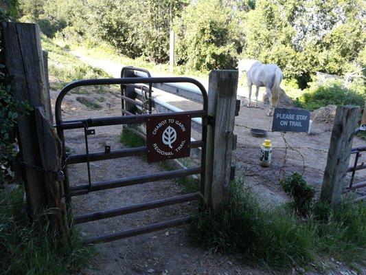 April 28th 2018 trail closed and not listed as closed
