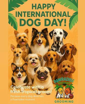 Happy dog day