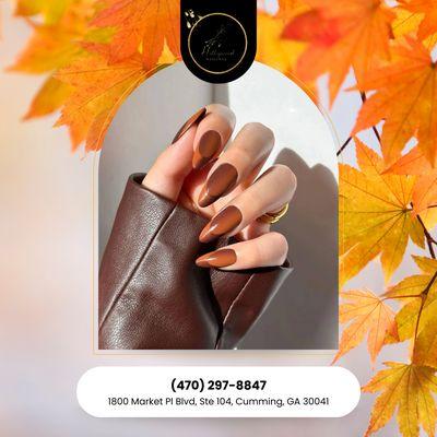 Fall fashion starts with your fingertips! Let's create something wonderful together. Reserve your spot now!