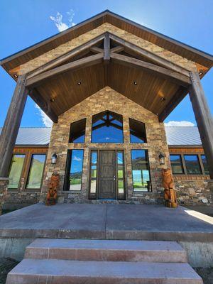 Grand entrance requires a bigger than life builder.