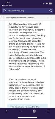 You can read between the lines, this is schoolyard bully tactics insult distract and avoid the issue.