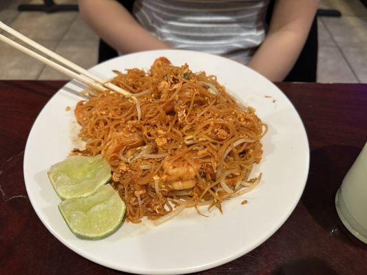 Daughter ordered Pad Thai. I know. I know. Vietnamese restaurant and she gets Thai. Just okay.
