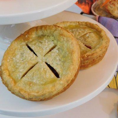 Boysenberry Mini Pies