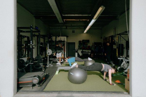 Friday small group training, 7:30am.