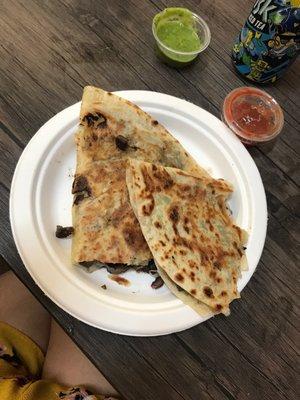 Delicious quesadilla