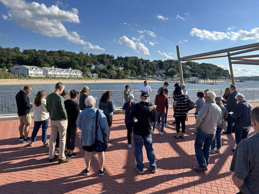 Shofar service at Garvie's Point