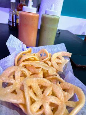 Not sure what these are but they serve them before your meal arrives.