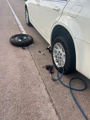 Finally the right equipment.