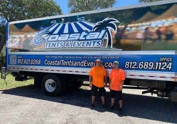 Coastal Tents and Events