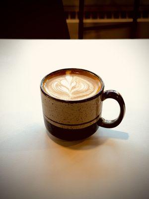 Oat milk flat white.