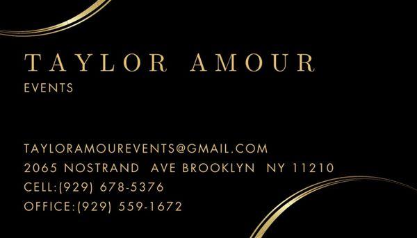 Taylor Amour Events