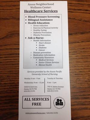 Neighborhood Wellness Center