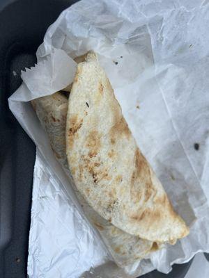 Philly cheesesteak wrap