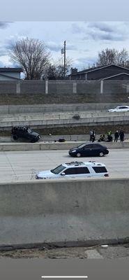 A drunken lawyer who was ejected from his vehicle