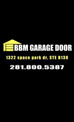 Garage door services
