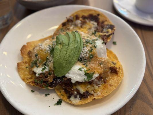 Huevos Rancheros sans sour cream
