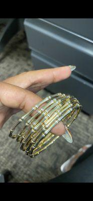 TARNISHED IN LESS THAN 6 months! Trash!!!