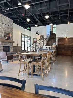 Inside of the coffee shop