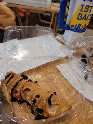 Cannoli, very tasty