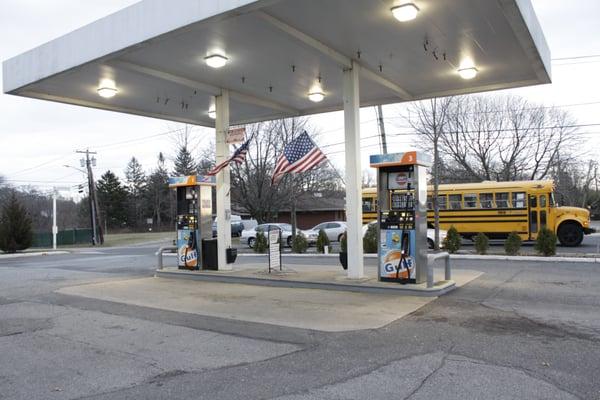 shot of front island.