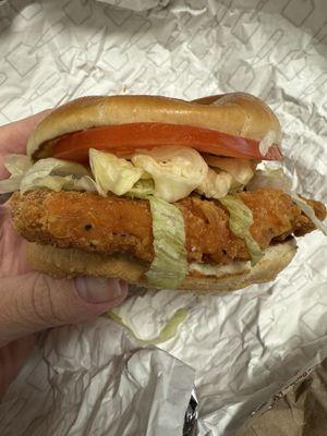 Spicy Chicken Sandwich, delicious!