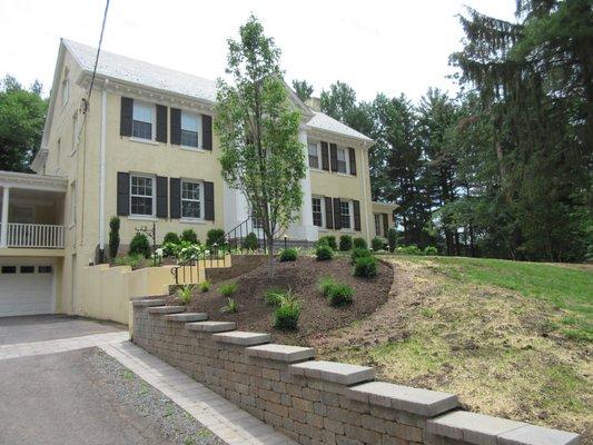 Front Landscape & Walkway Renovation