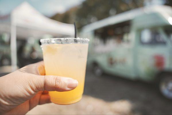 Mango Margarita. Sweet, tangy, and tropical in all the right ways. The drink size was so small and we paid close to $20.