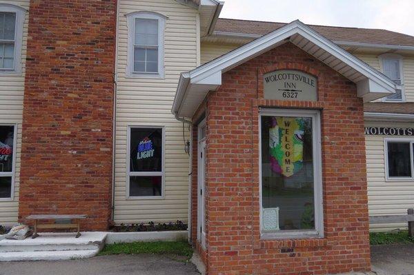 Front inn entrance, Wolcottsville Inn
