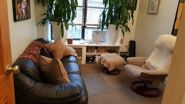 Airy, inviting office