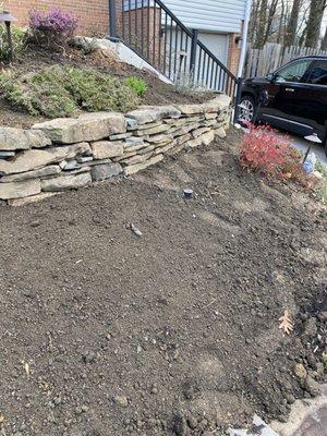 natural stone retention